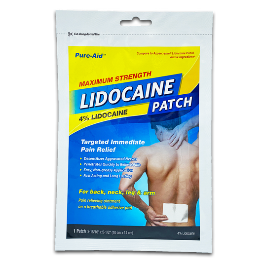 MAXIMUM STRENGTH LIDOCAINE PATCH