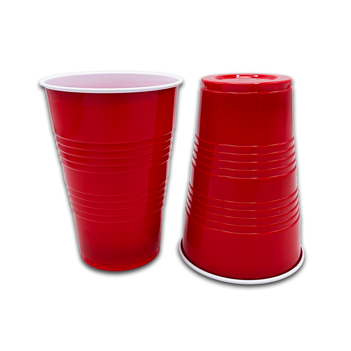 12PK RED PLASTIC CUPS Sunland Specialties