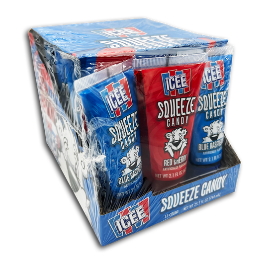 12PK ICEE SQUEEZE CANDY DISPLAY