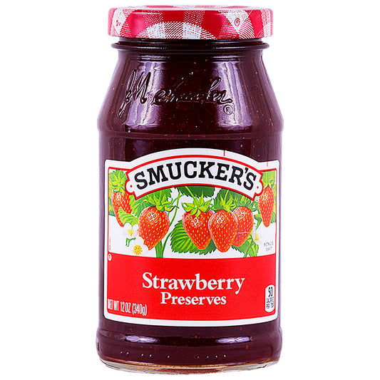 SMUCKERS STRAWBERRY PRESERVES
