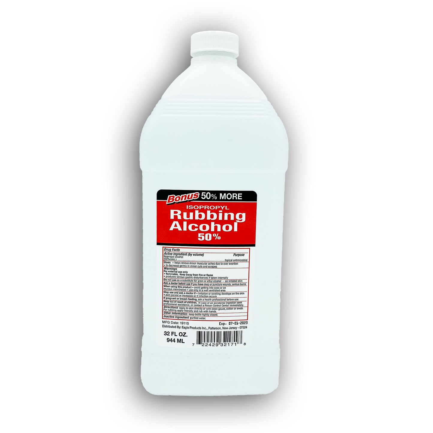 16OZ RUBBING ALCOHOL