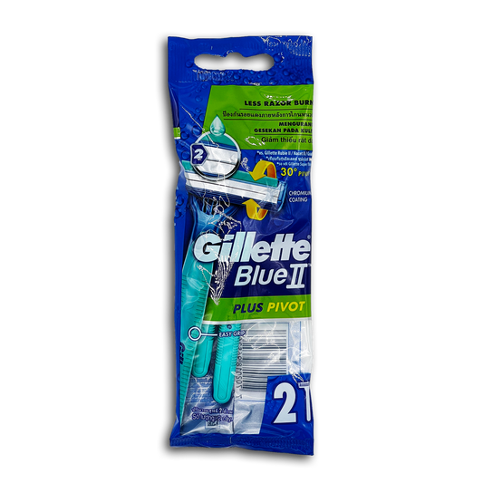 2PK GILETTE PIVOT RAZORS