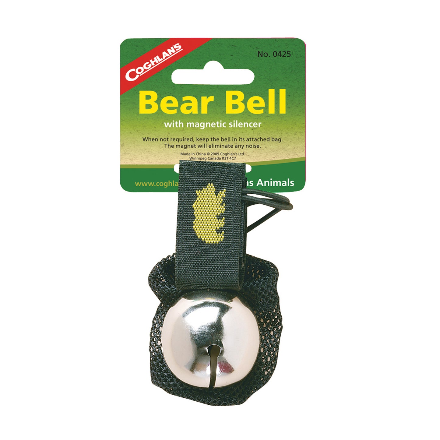 BEAR BELL WITH MAGNETIC SILENCER