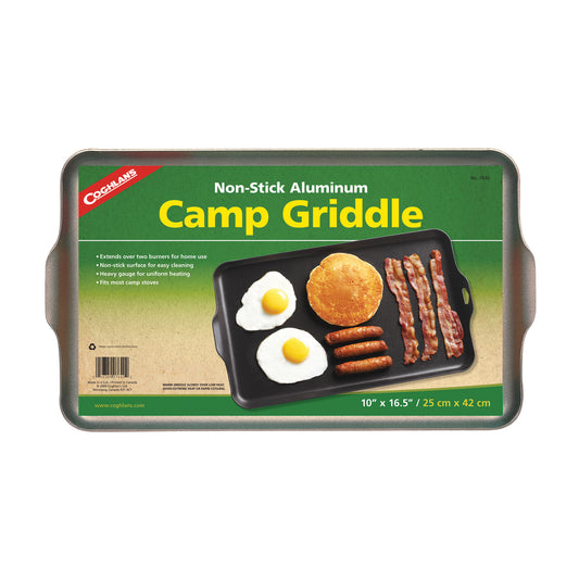 NON-STICK 2-BURNER GRIDDLE