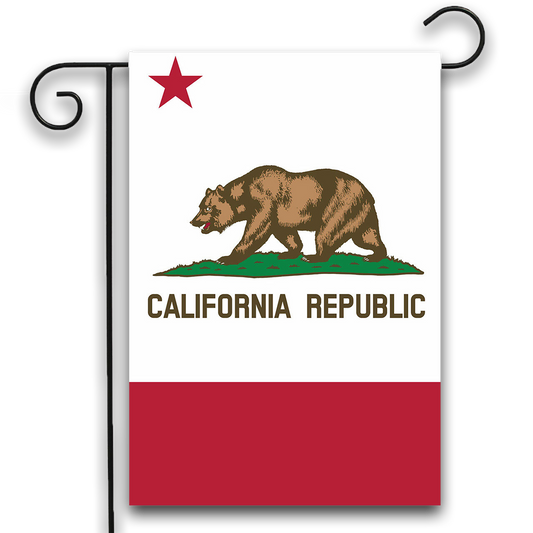 CALIFORNIA STATE GARDEN FLAG