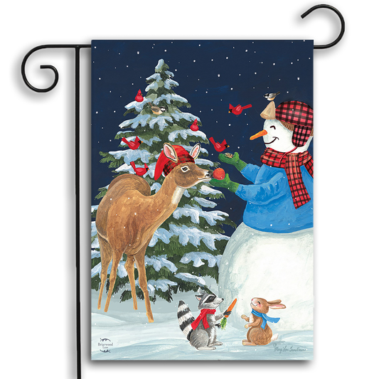SEASON OF GIVING GARDEN FLAG