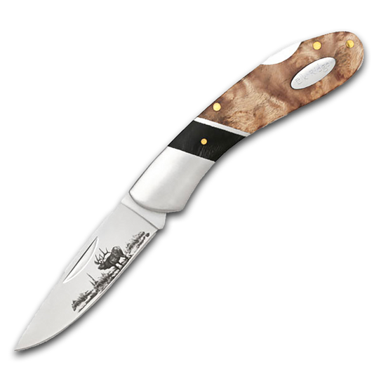 ELK RIDGE BURL WOOD HANDLE