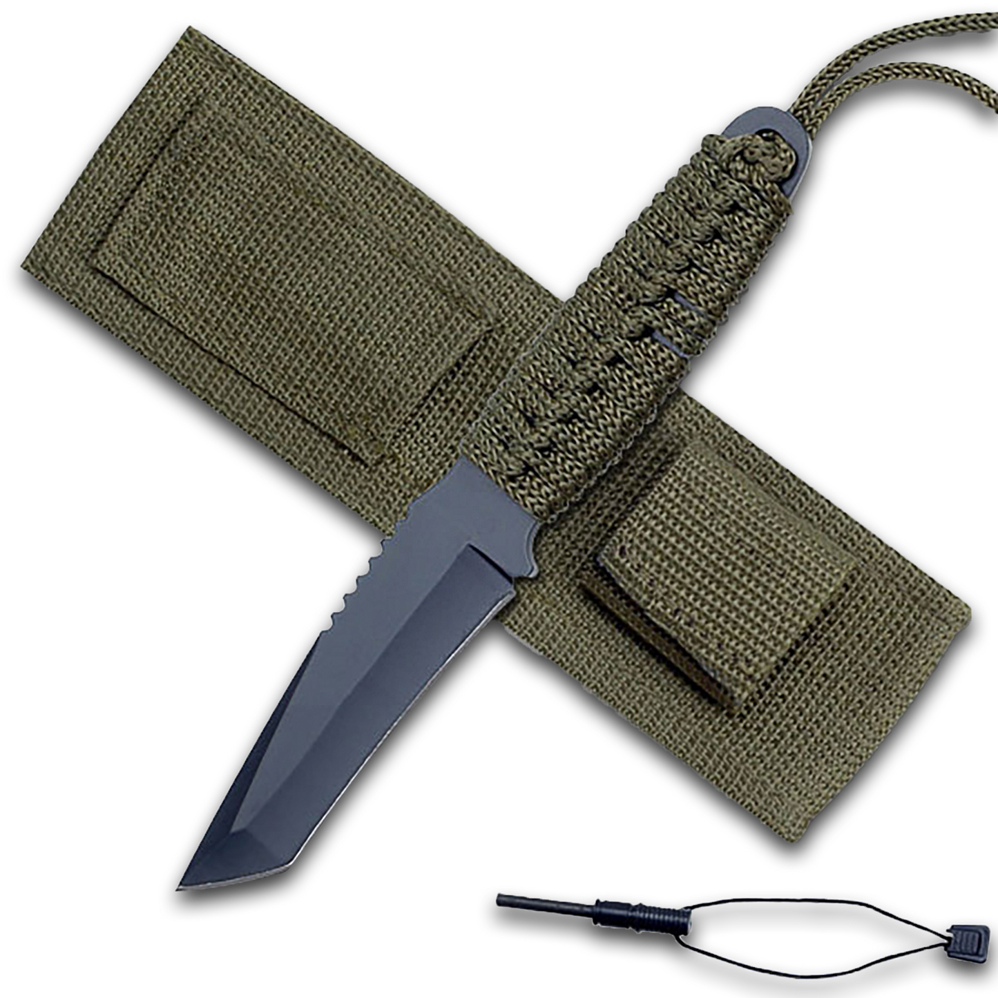 FIXED BLADE TACTICAL KNIFE