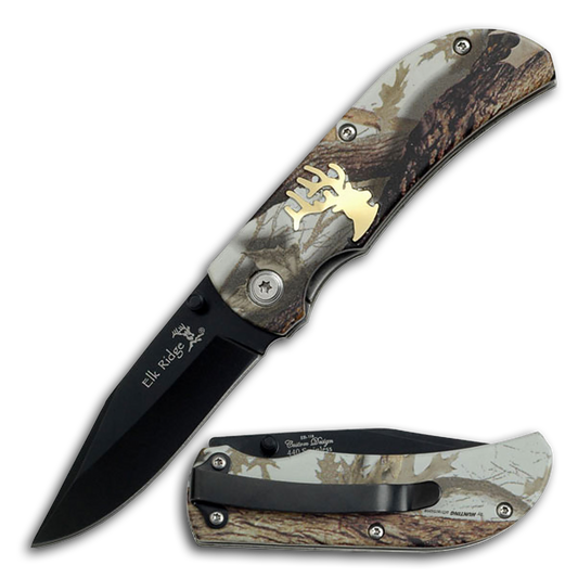 ELK CAMO KNIFE