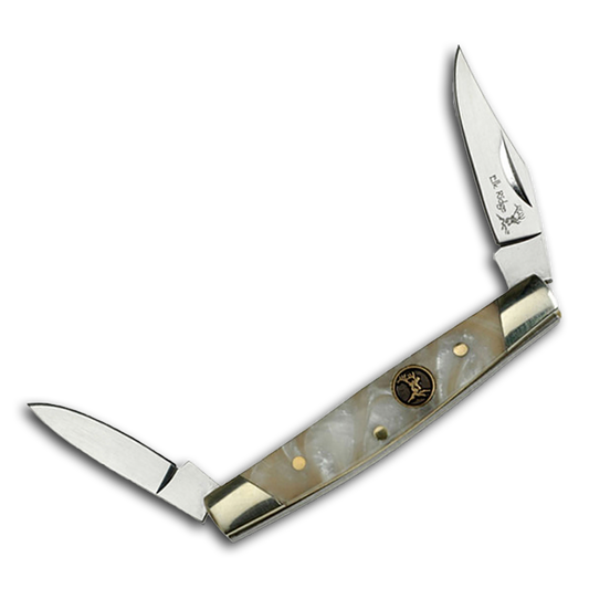 PEARL HANDLE DUAL BLADE KNIFE