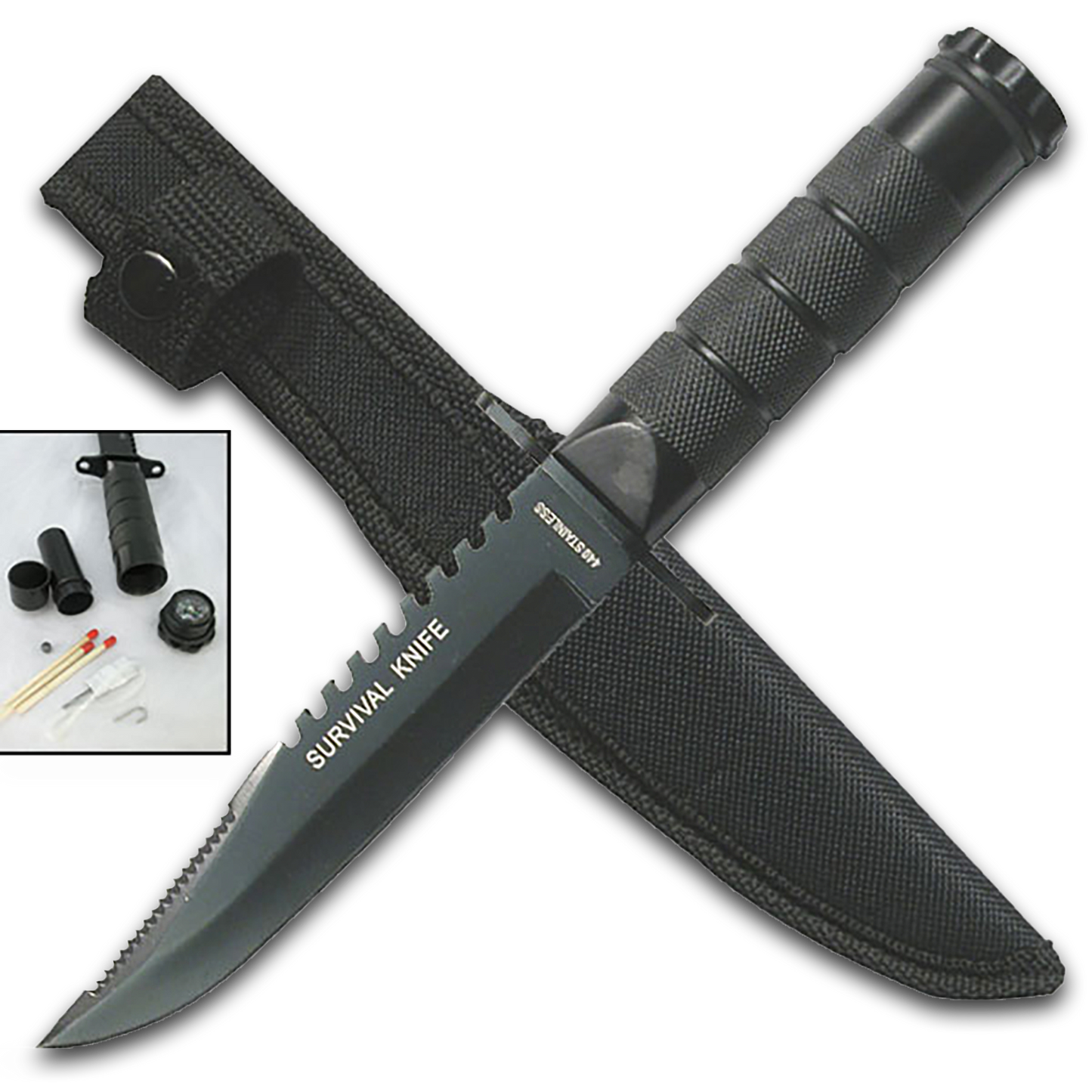 FIXED BLADE SURVIVAL KNIFE