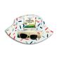 2PC KIDS BUCKET HAT & SUNGLASSES SET