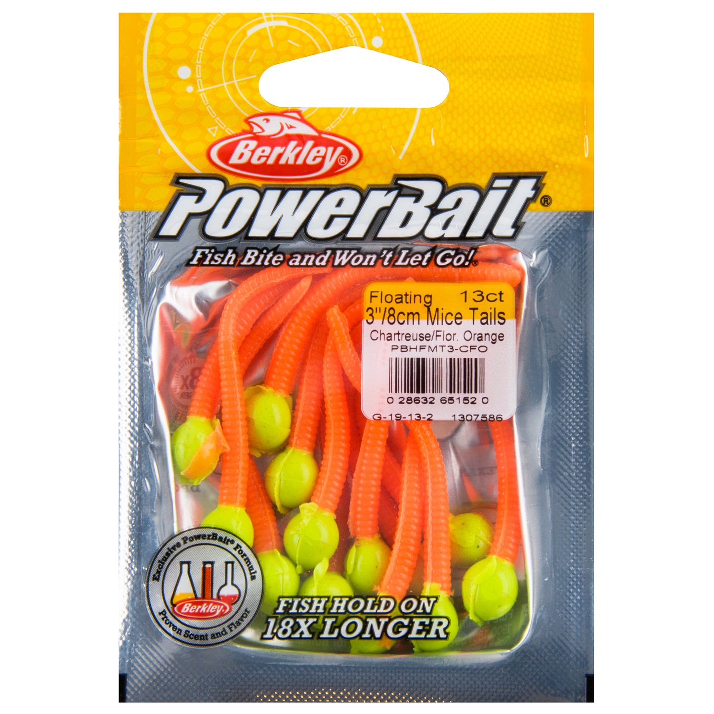 13PC POWERBAIT MICE TRAILS