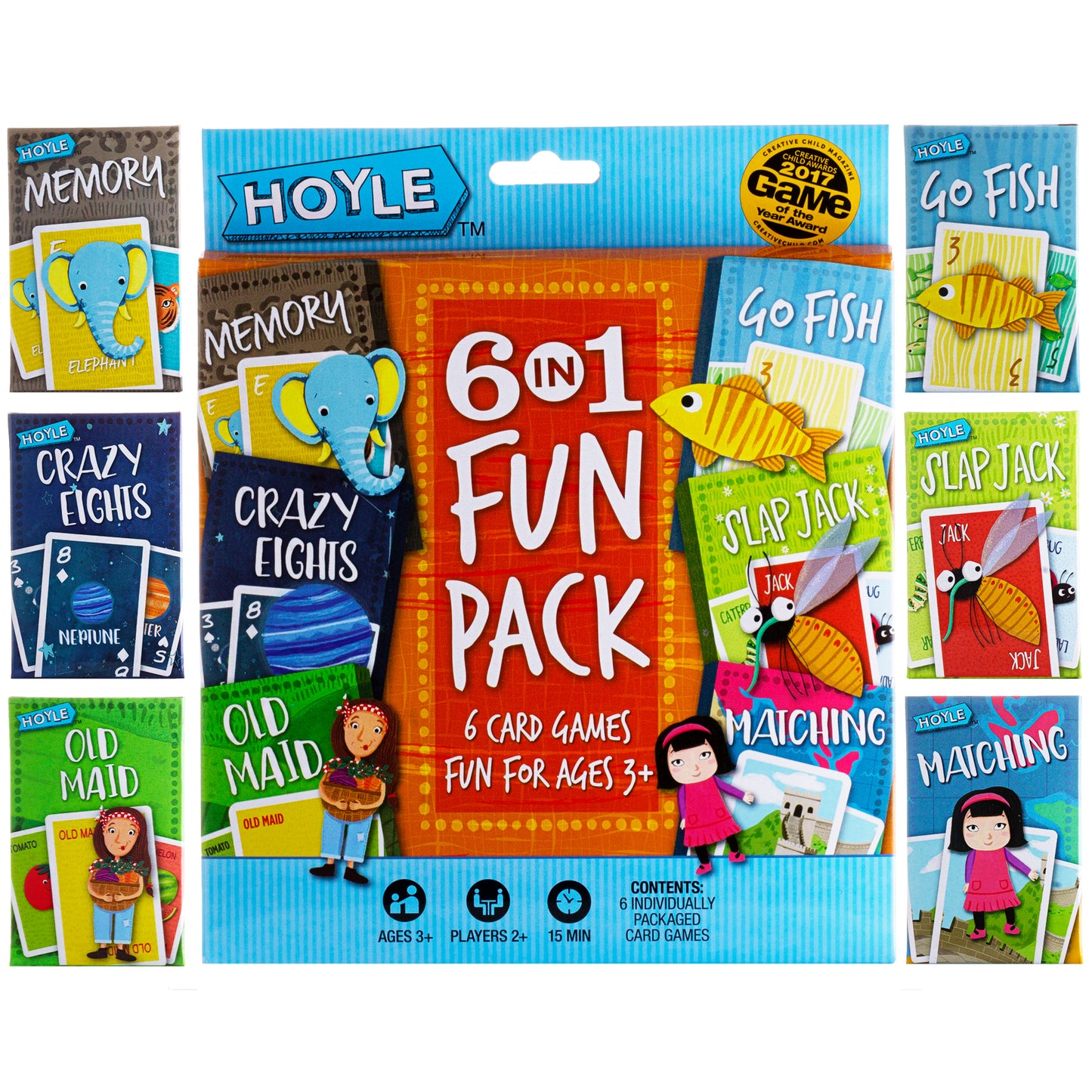 6PK KIDS CARD GAMES