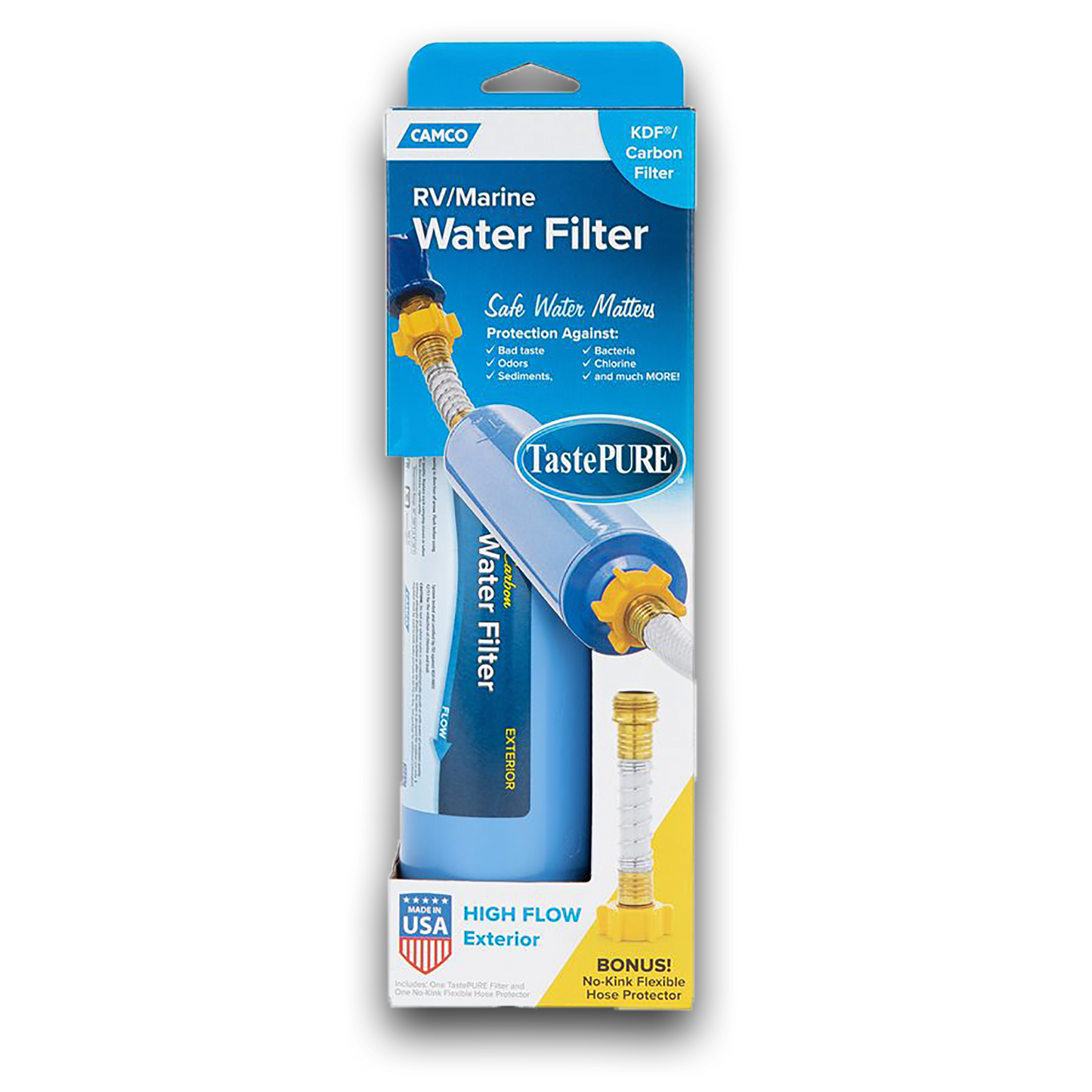 RV WATER FILTER W/HOSE