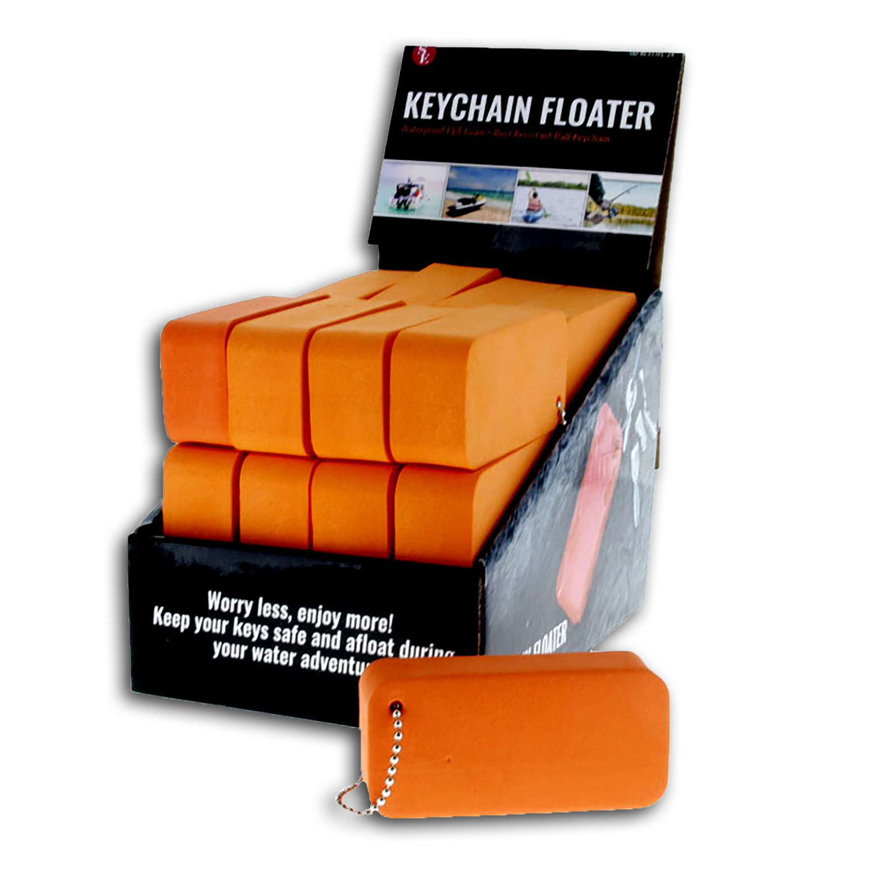 24PC KEYCHAIN FLOATER DISPLAY – Sunland Specialties