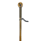 55" ROUND HEAD WALKING STICK