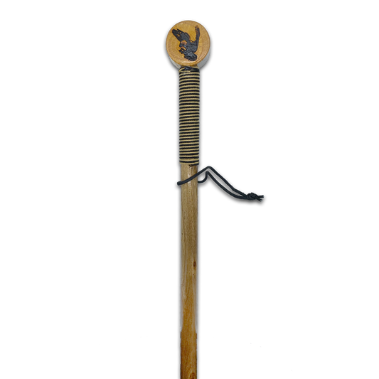 55" ROUND HEAD WALKING STICK