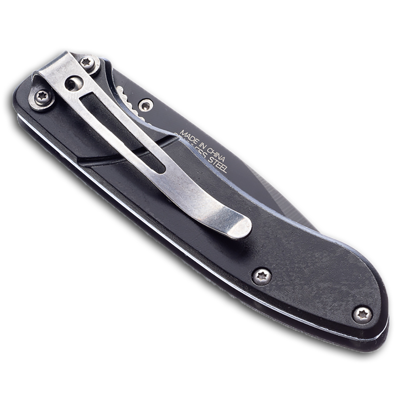 3.75" ALUMINUM KNIFE W/POUCH