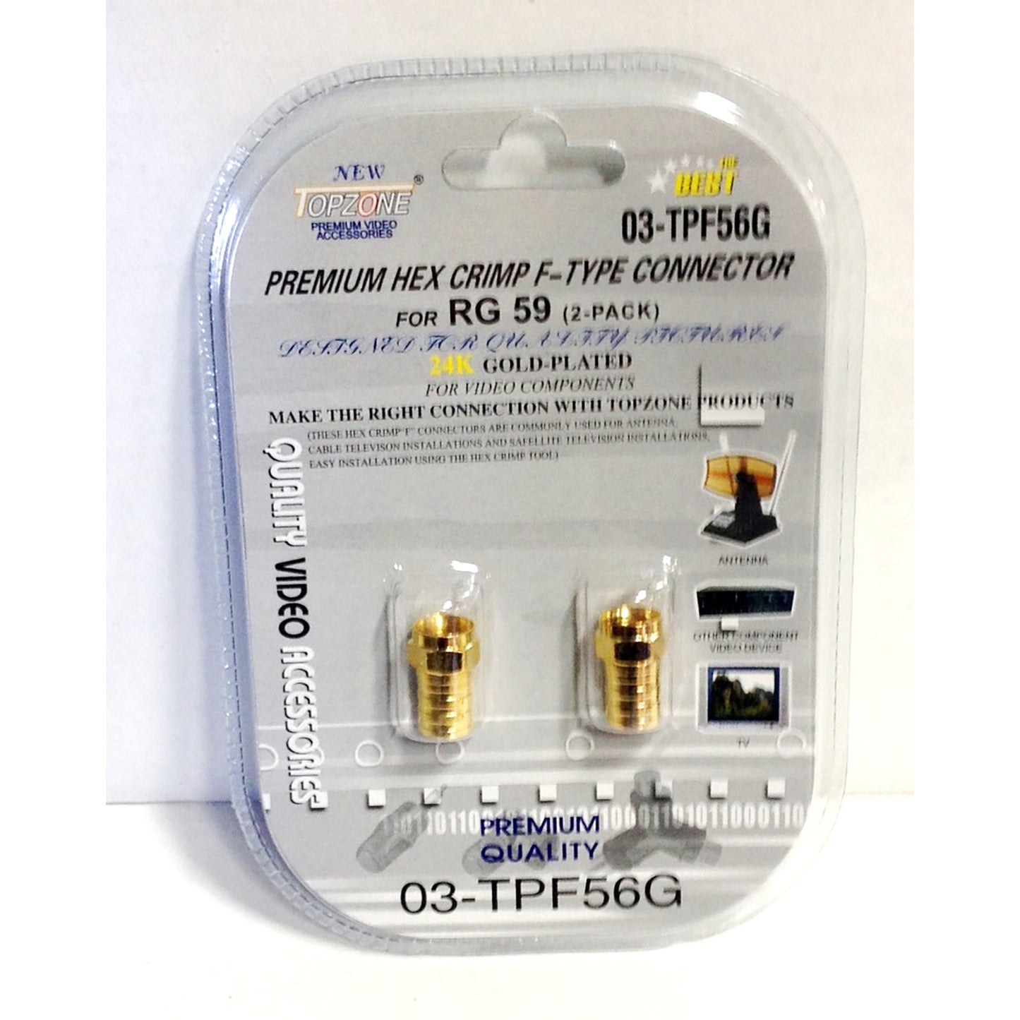 CRIMP END CONNECTOR