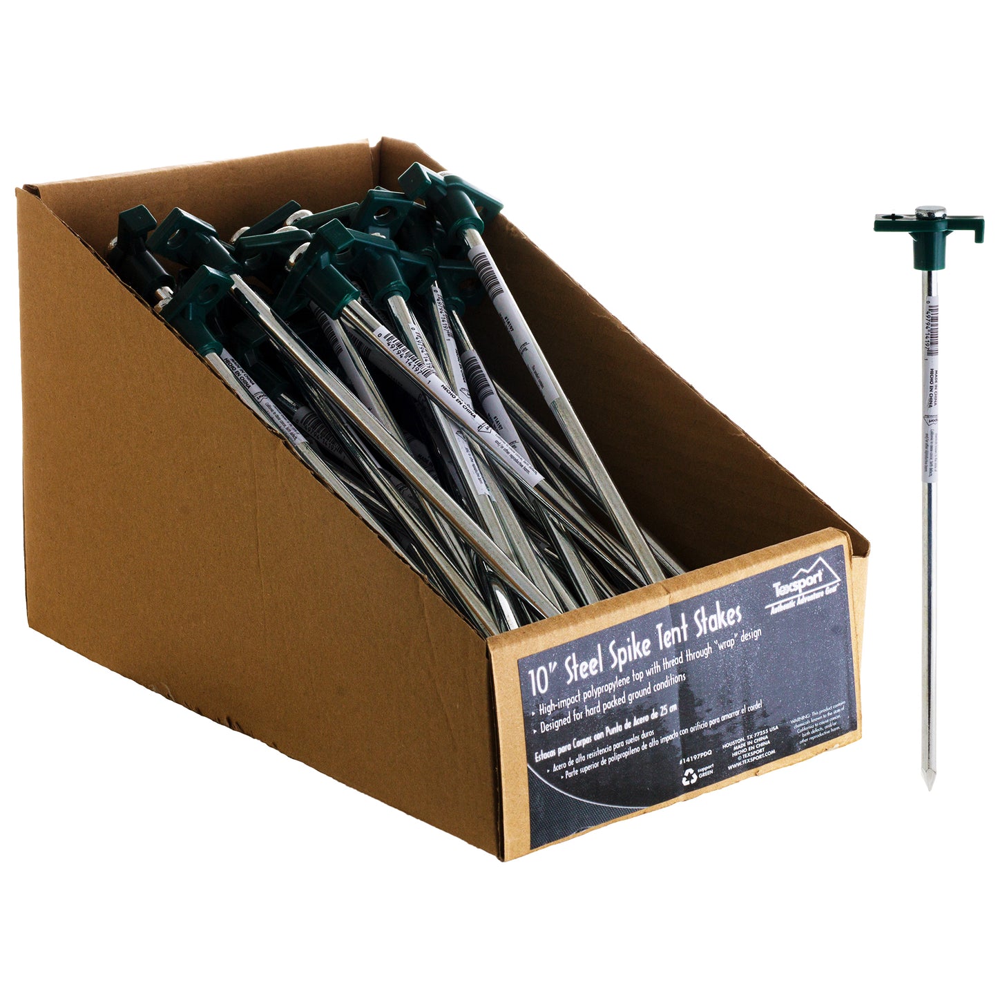 50PC PDQ TENT STAKES