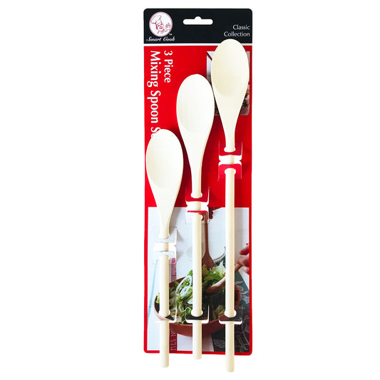3PC WOODEN MIXING SPOON SET