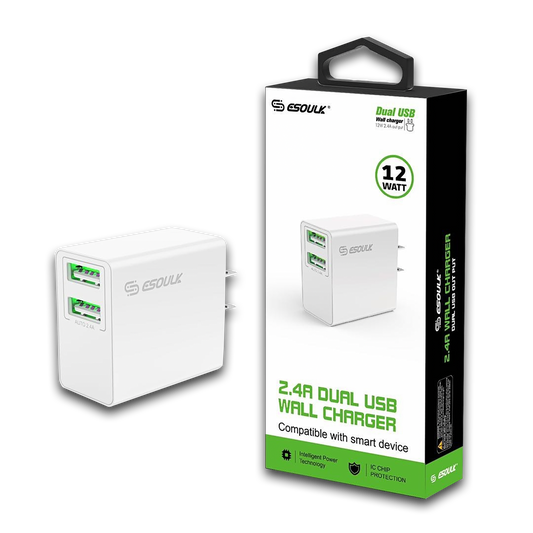 DUAL USB WALL CHARGER