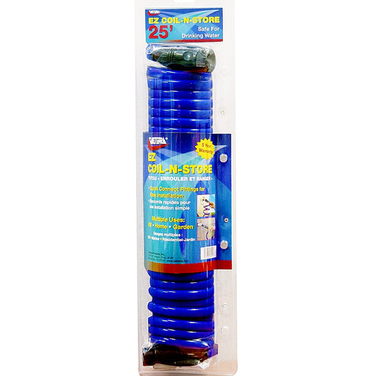 25FT EZ COIL-N-STORE WATER HOSE