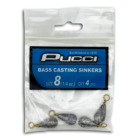 BASS CASTING SINKERS