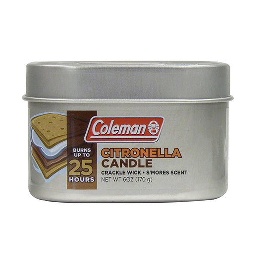 COLEMAN CITRONELLA CANDLE TIN