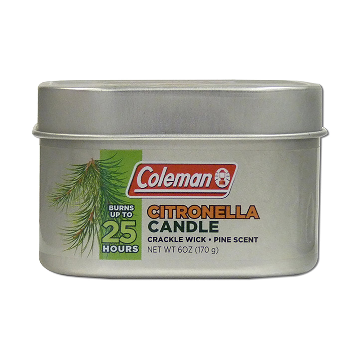 COLEMAN CITRONELLA CANDLE TIN