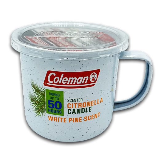 COLEMAN CITRONELLA CANDLE MUG